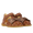 Lauflernsandale mit Glitzerschleife und Klettverschluss