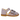 Anfängersandale mit Glitzerschleife und Klettverschluss