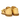 Anfängersandale mit Glitzerschleife und Klettverschluss