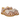 Anfängersandale mit Glitzerschleife und Klettverschluss