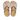 Anfängersandale mit Glitzerschleife und Klettverschluss