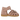 Sandale mit Schmetterling und doppeltem Klettverschluss