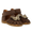 Sandale mit Schmetterling und doppeltem Klettverschluss