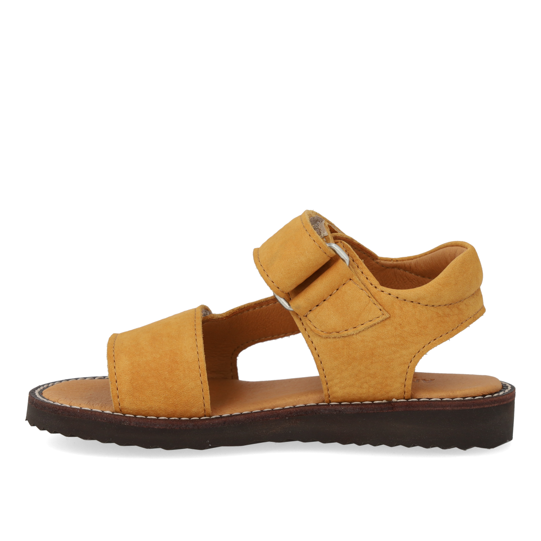 Sandalette mit offener Zehenpartie und doppeltem Klettverschluss