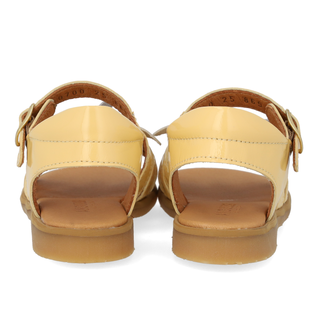Sandal mit offener Zehe und velcro
