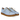 Sneaker mit Glitzer auf Plateausohle