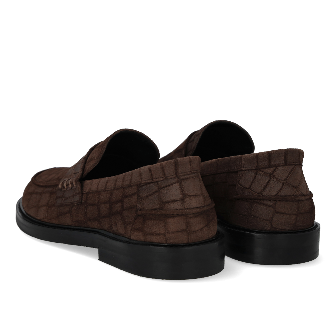 Klassischer Pennyloafer mit Weite Passform