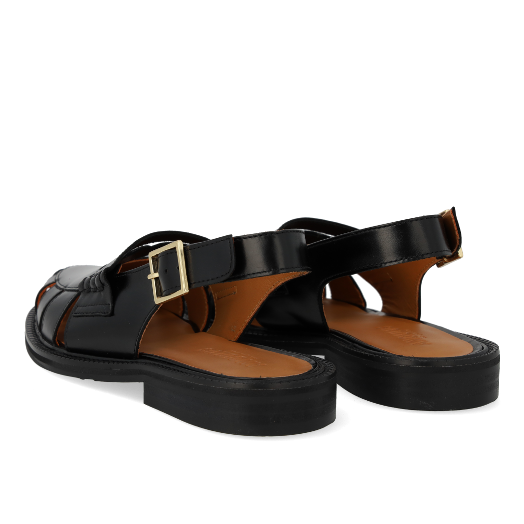 Loafer mit Fersenriemen