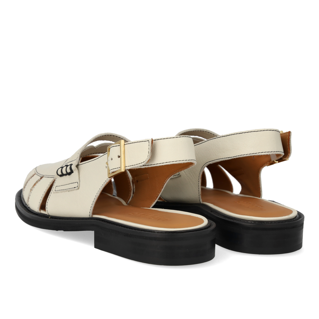 Loafer mit Fersenriemen