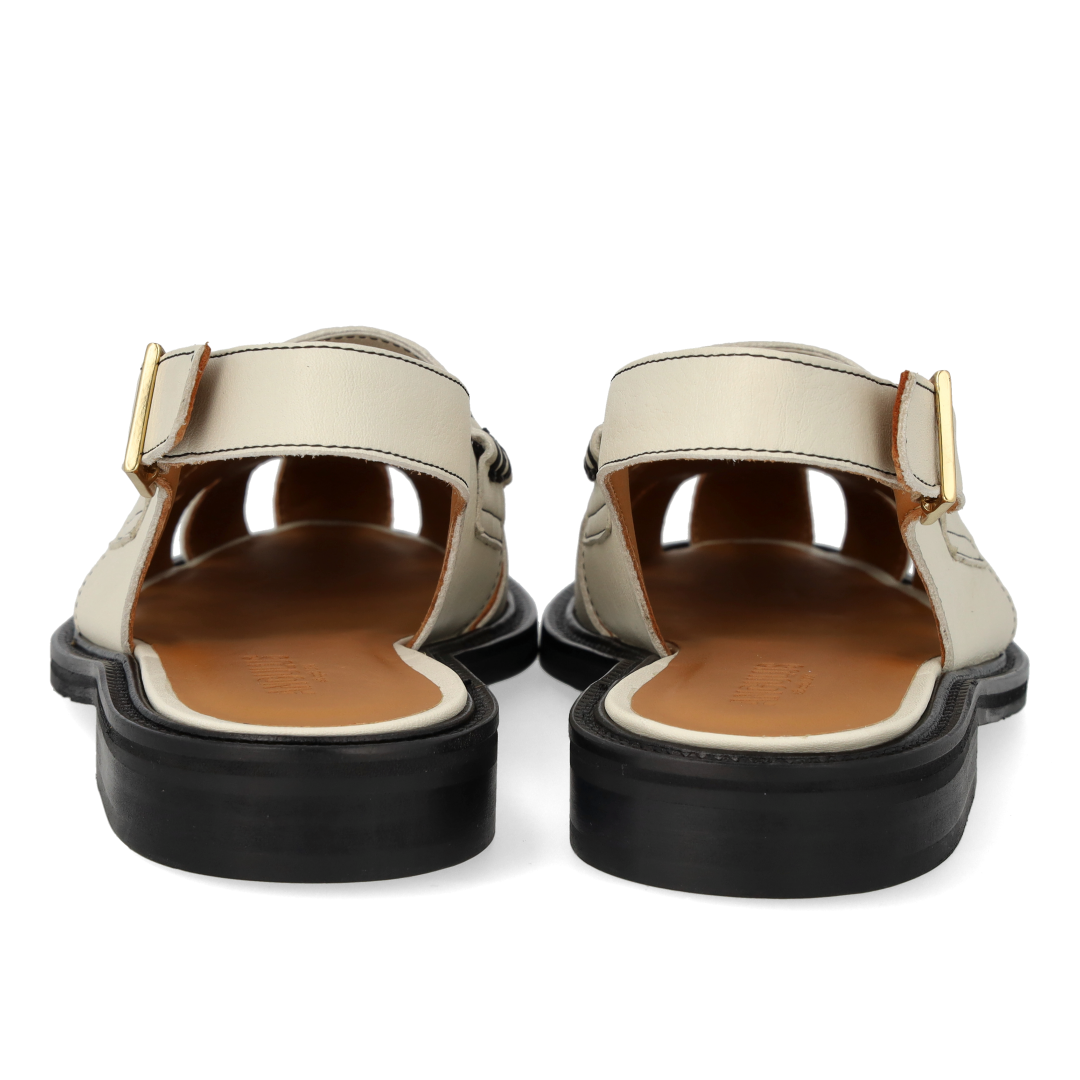 Loafer mit Fersenriemen