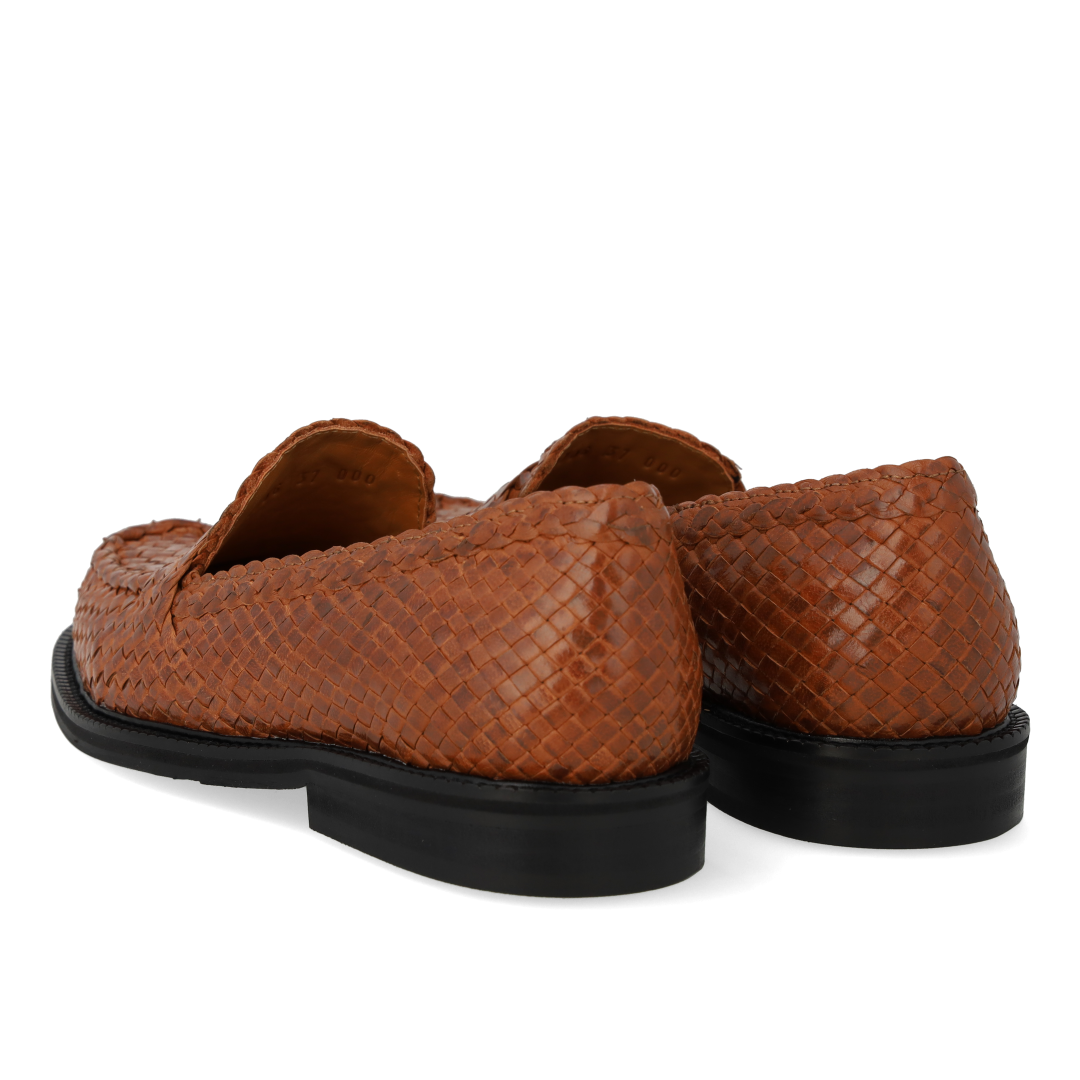 Handgeflochtener Pennyloafer