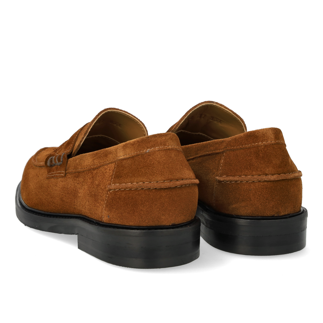 Pennyloafer mit handgeflochtenem Detail