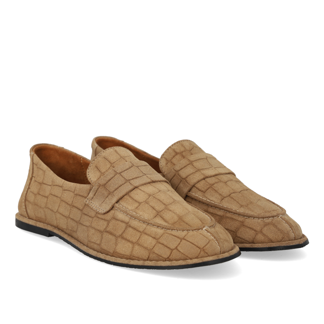 Ultraweicher Loafer mit Ziernaht