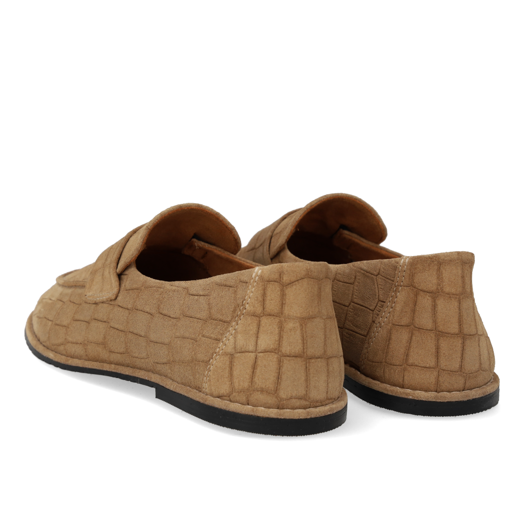 Ultraweicher Loafer mit Ziernaht