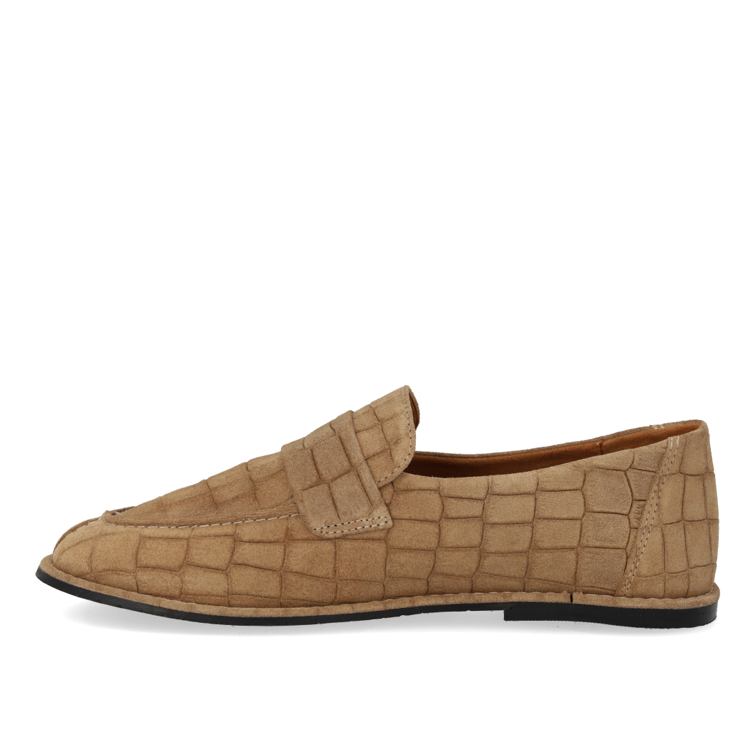 Ultraweicher Loafer mit Ziernaht
