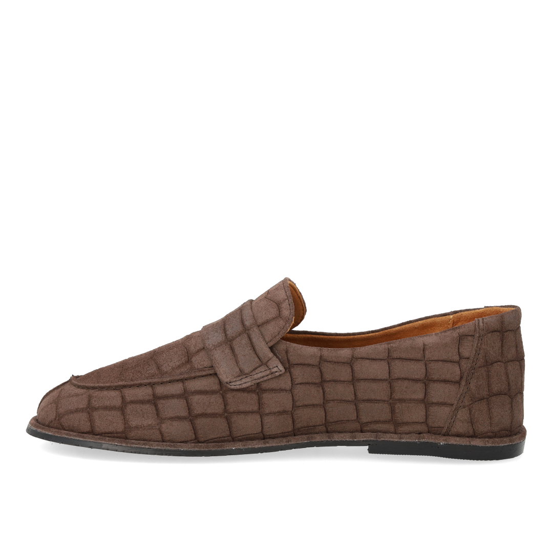 Ultraweicher Loafer mit Ziernahtdetail