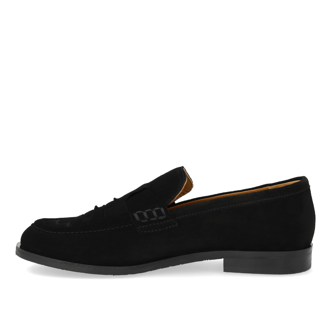 Loafer mit Flechtdetail