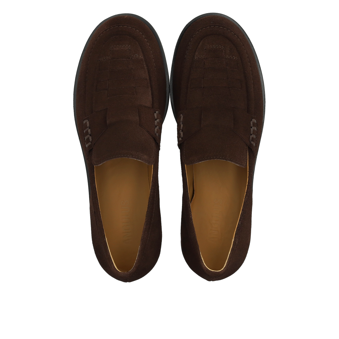 Loafer mit Flechtdetail