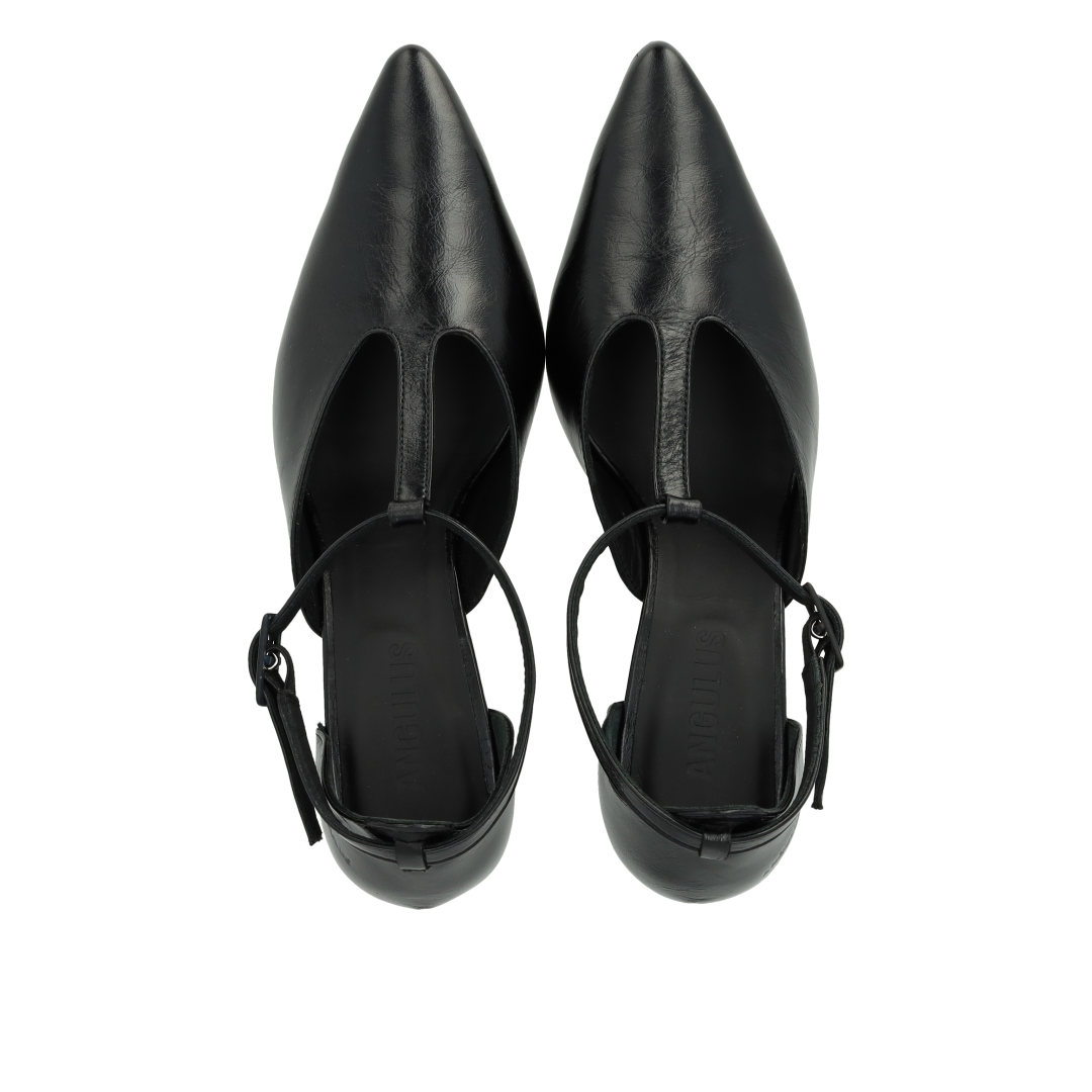 T-Riemchen-Pumps