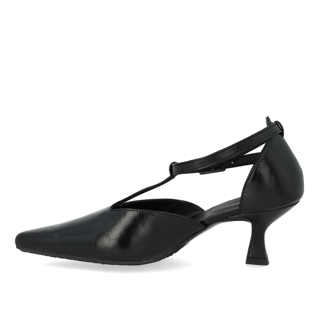 T-Riemchen-Pumps
