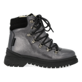 TEX-Schnürstiefel mit Reißverschluss und Wollfutter