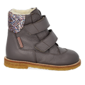 TEX-Stiefel mit Glitzer und Klettverschluss