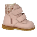 TEX-Stiefel mit Glitzer und Klettverschluss