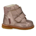 TEX-Stiefel mit Glitzer und Klettverschluss
