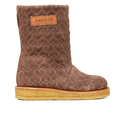 TEX-Stiefel mit Herzen und Reißverschluss