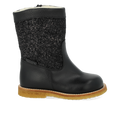 TEX-Stiefel mit Glitzer und Reißverschluss