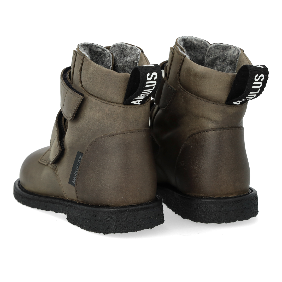 TEX-Stiefel mit Klettverschluss und Logoband
