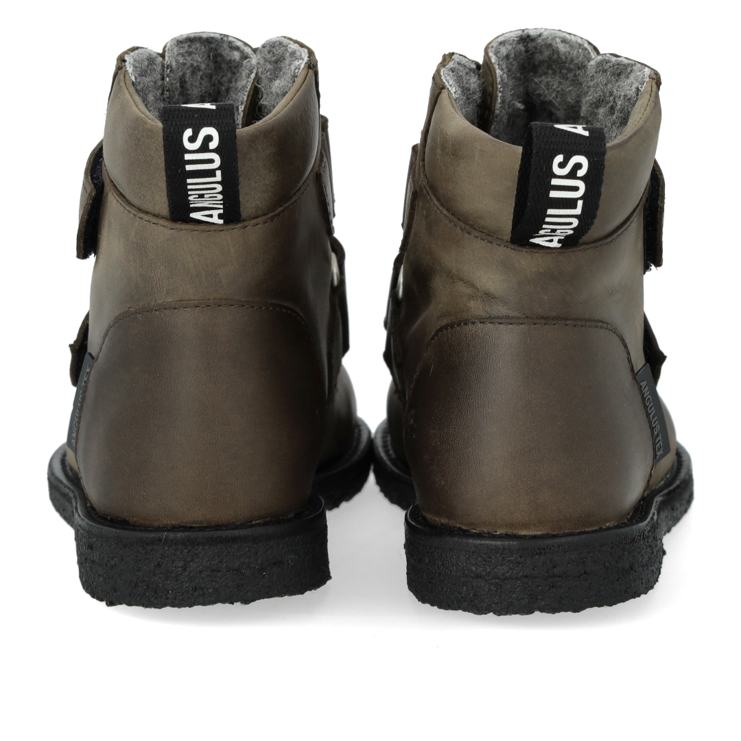 TEX-Stiefel mit Klettverschluss und Logoband