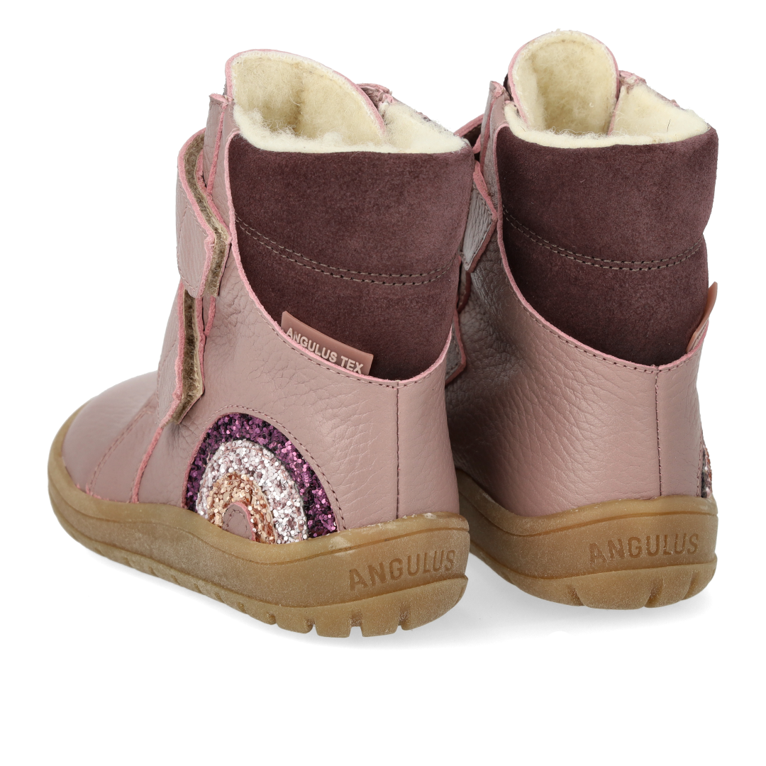TEX-Stiefel mit funkelndem Glitzerregenbogen