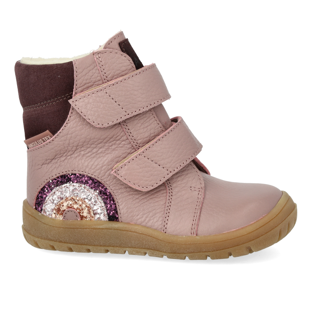 TEX-Stiefel mit funkelndem Glitzerregenbogen
