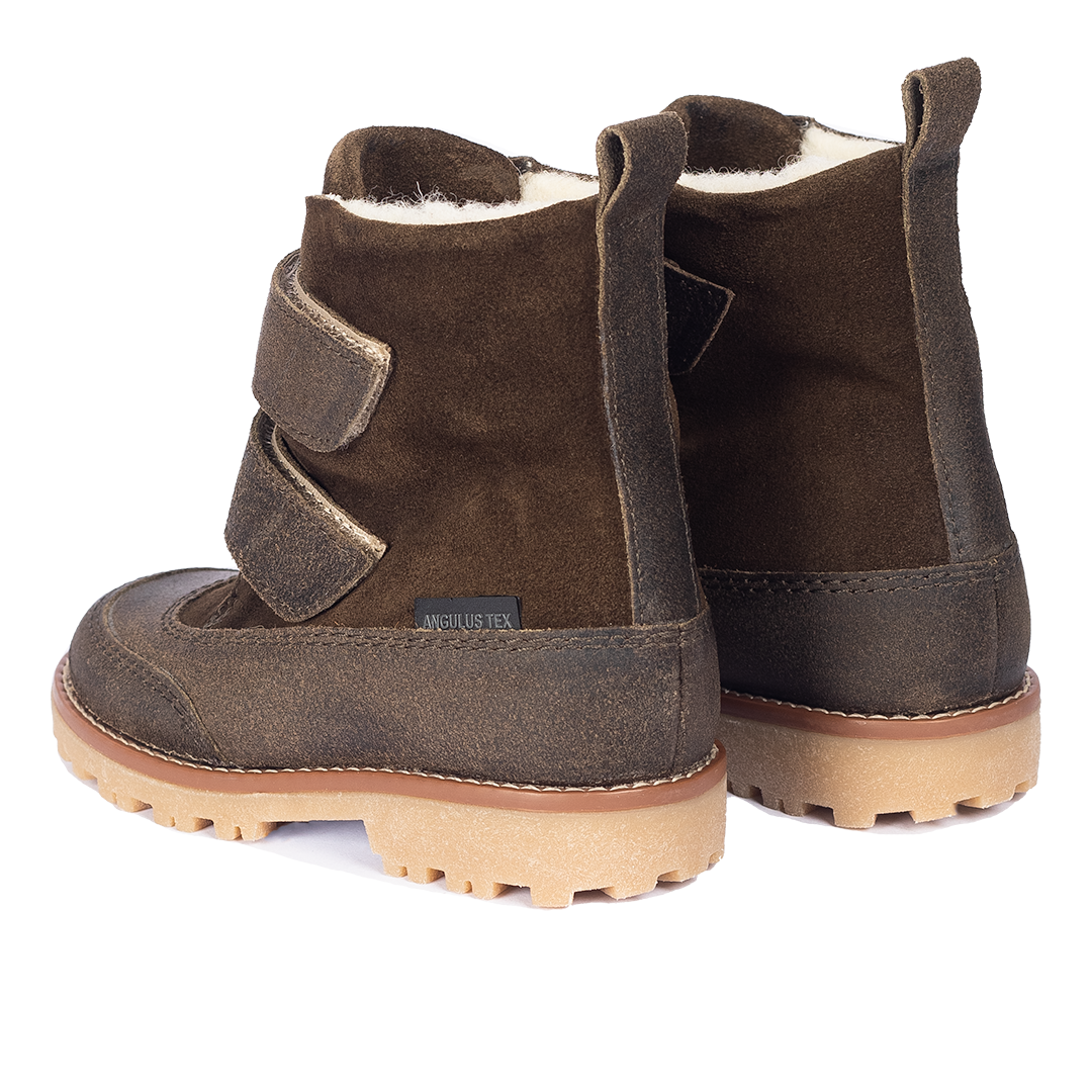 TEX-Stiefel mit Wollfutter und strapazierfähigem Detail