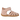 Die erste Sandale mit ausgestanztem Herzmuster