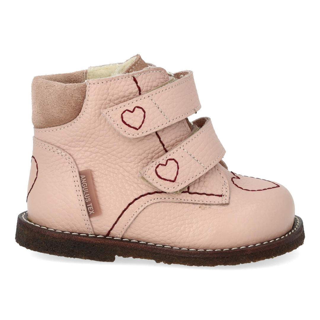 Einsteiger TEX-Stiefel mit Herzstickerei