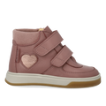 High-Top-TEX-Sneaker mit Herz aus Lack