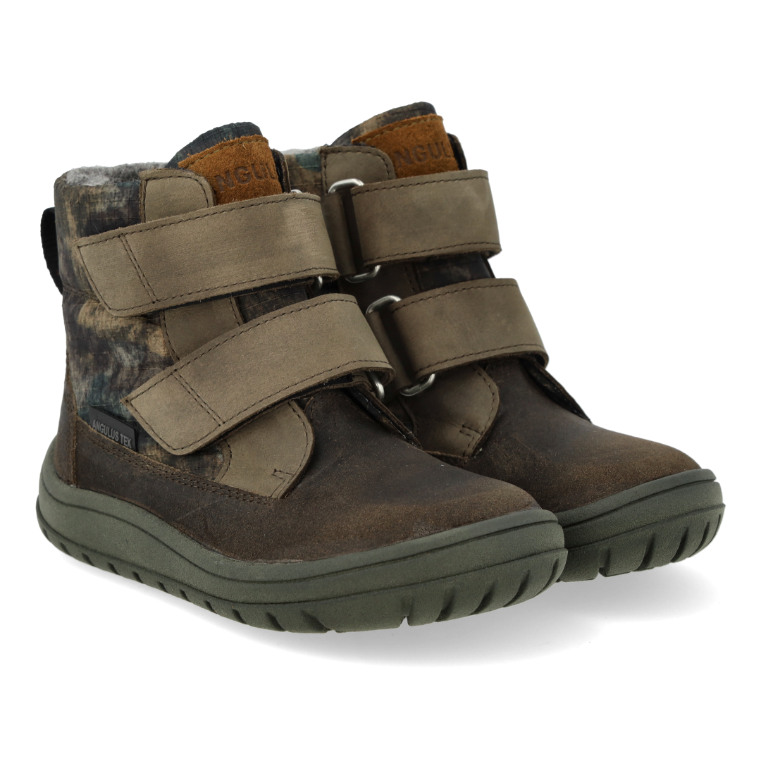 TEX-Stiefel aus Nylon mit strapazierfähigen Lederdetails