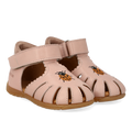 Sandale mit Stickerei