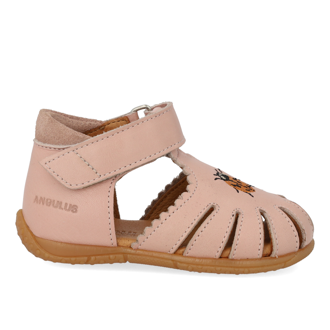 Sandale mit Stickerei
