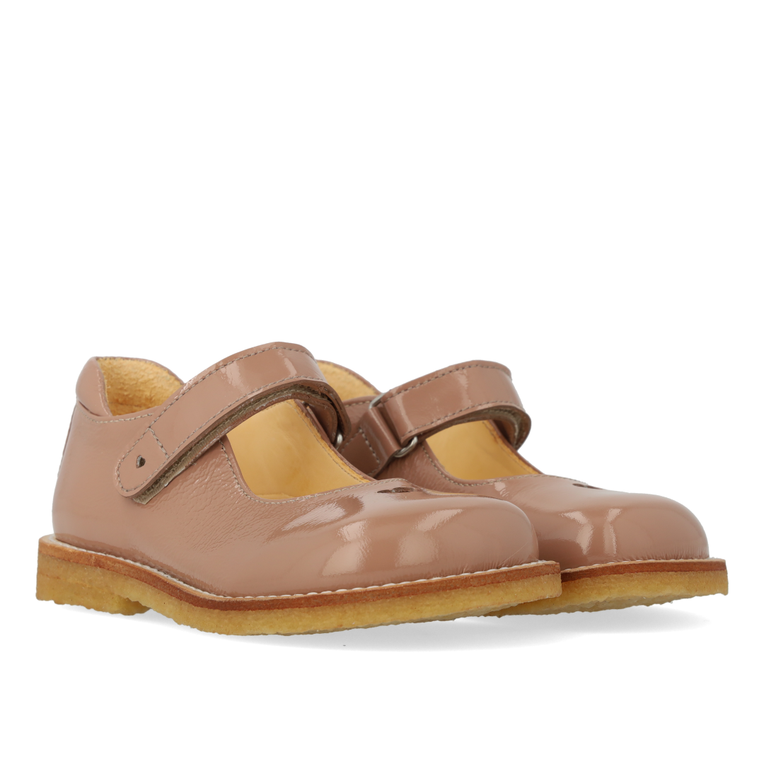 Tüllschuhe mit Herz und Klettverschluss