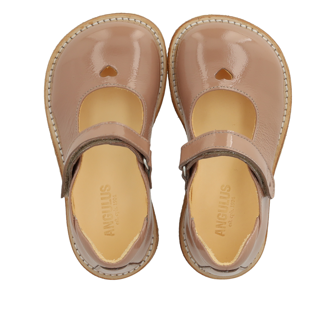 Tüllschuhe mit Herz und Klettverschluss