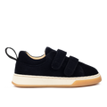Sneaker mit Logoband und Klettverschluss