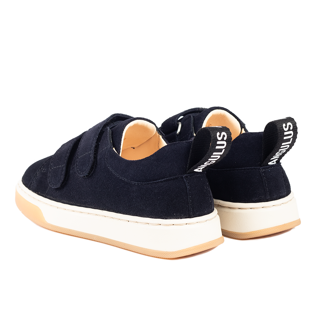 Sneaker mit Logoband und Klettverschluss