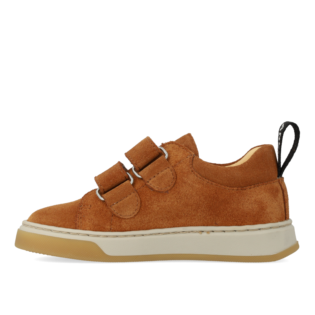 Sneaker mit Logoband und Klettverschluss