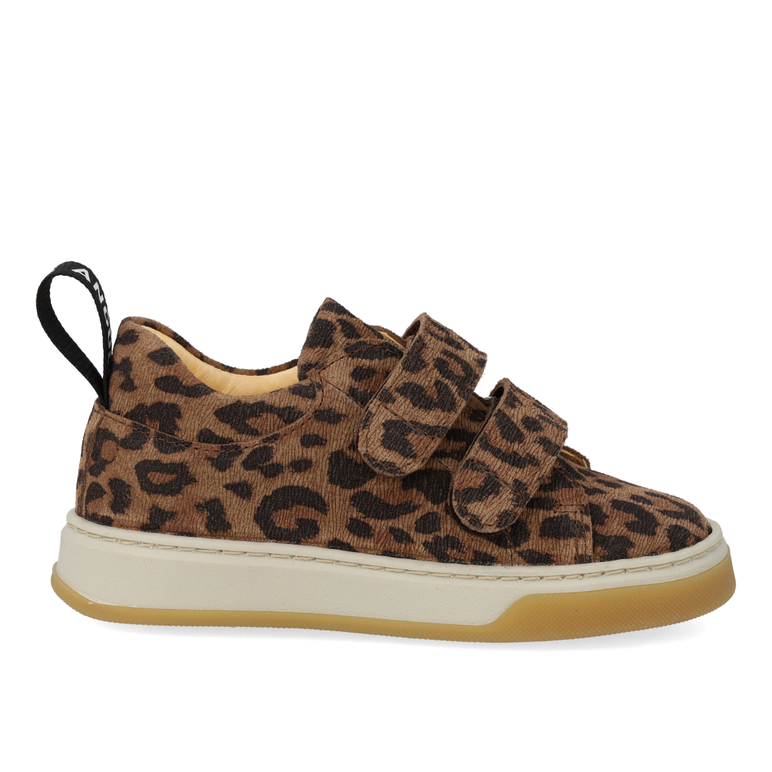 Sneaker mit Logoband und Klettverschluss