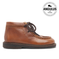 Schnürschuhe mit Kontrastnähten