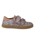 Sportlicher Klett-Sneaker in funkelndem Glitzer