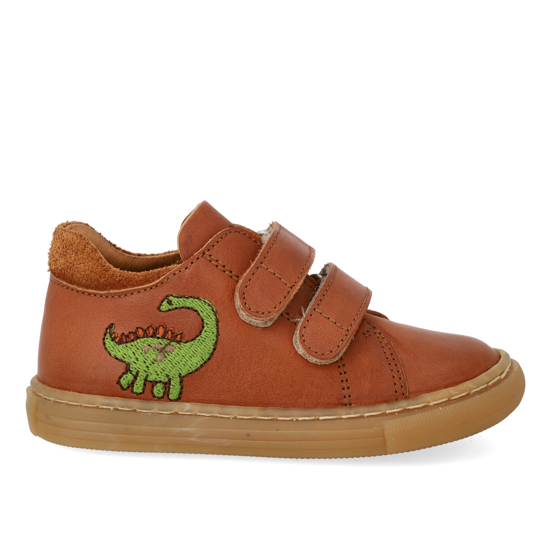 Sneaker mit Dino-Stickerei